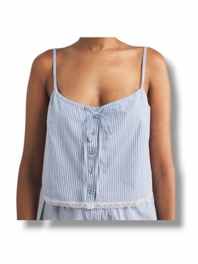 SKIMS Cotton Poplin Cropped Camisole